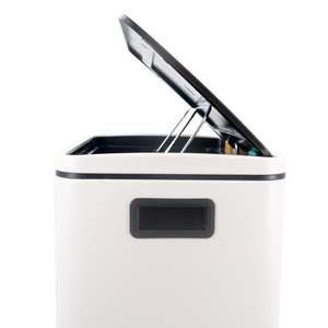 Otel sokak yumuşak kapanış 30L 7.9 gal iki çöp sınıflandırma atık sıralama çöp kutusu - Product Image 6