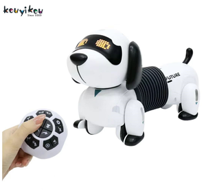 Kouyikou 2023 игрушка электронные животные Домашние животные RC робот собака голосовой пульт дистанционного управления программируемый робот Развивающие игрушки - Product Image 5