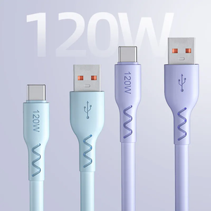 Yeni Trend 6.0mm geniş kalın 120W Max 2 metre 1.5 1M hızlı şarj USB C kablosu UCB25 - Product Image 4