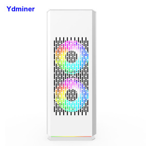 クールなデザインのマイクロatxpcガラス製コンピュータケース - Product Image 6