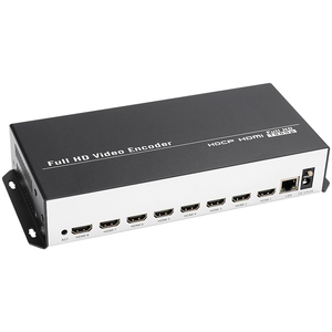 URay-codificador de vídeo 8 en 1 H.264 HDMI a IP, IPTV, 8 canales, codificador de Streaming en vivo, HD, H264 - Product Image 1