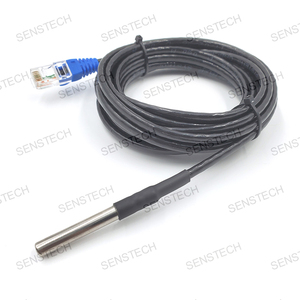 Sonda de sensor de temperatura RJ45 LM35 DS18B20 Sensor de 1 Cable para monitoreo ambiental - Product Image 3