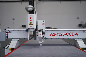 China <strong>Cnc</strong> Router Machine CCD Camera <strong>Cnc</strong> Machine with Oscillating Cutter for Hard Foam Board Cutting - Product Image 4