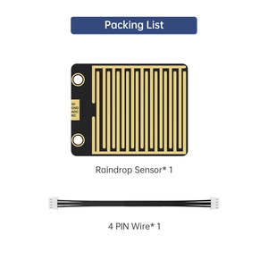 Sensor de gota de lluvia para sistema de riego automático Compatible con microbit Raspberry Pi