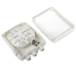 Yaxun FTTH 8 lõi sợi quang Hộp thiết bị đầu cuối trong nhà treo tường 1 trong 2 ra FDB 8 cổng sợi quang hộp - Product Image 1