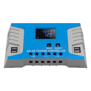 Kundenspezifisches farbiges hintergrundlicht display 4 USB-Pwm-Solarladeregler für Off-Grid - Product Image 3