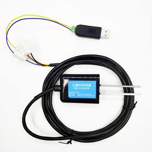 Pemantauan Online RS485 4-20mA 0-5V Output Sinyal Digital Lora Lorawan 4G Pertanian Probe PH Tanah Sensor - Product Image 1