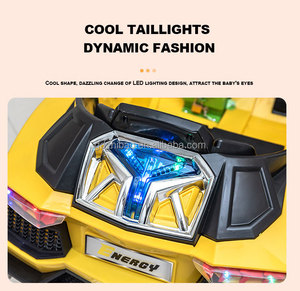 Cố định phía trước và trở lại Rocking Roadster giá thấp trẻ em trẻ em đi xe điện trên đồ chơi xe ánh sáng Kiddie đi xe cho 4 tuổi trẻ sơ sinh - Product Image 5