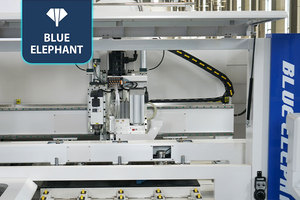 ET7 Etikettierung CNC-Bohr-und Schneid produktions linie Holz bearbeitungs möbel herstellungs maschine mit automatischem Be-und Entladen - Product Image 4