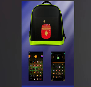 Intelligente Display di programmazione a led zaino di controllo Wireless Smart Walking Advertising Led zaino - Product Image 4