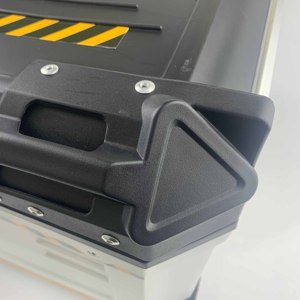 Motosiklet siyah ve beyaz özel renk için gövde kuyruk kutusu motosiklet gövde üst kasa kutusu - Product Image 5