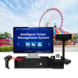 Validar el código Qr/NFC/escáner RFID Pedido por sitio web Software del sistema Entradas de entrada Solución de entradas para parques acuáticos