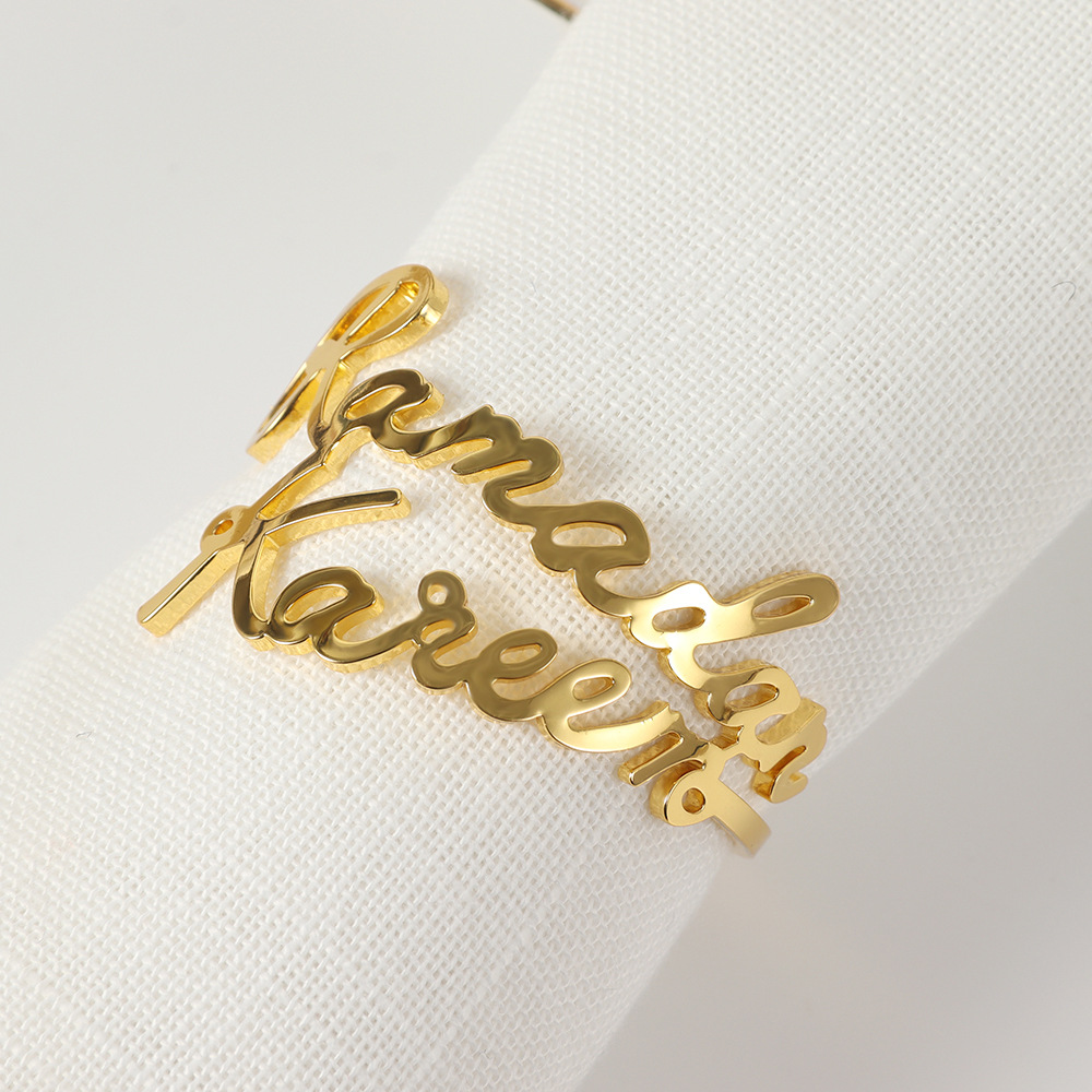 gold holiday letter