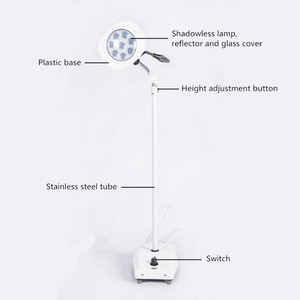 SNXINシャドウレス操作ランプ25w LEDスタンドフロア検査ライト調整可能ヘッド付き - Product Image 2