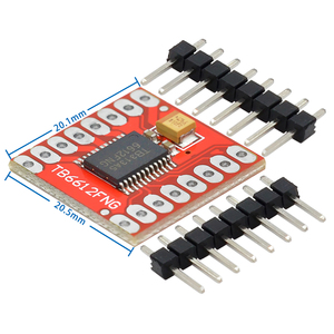 10 pezzi TB6612 DRV8833 Driver doppio motore 1A TB6612FNG per Arduino microcontrollore migliore di L298N - Product Image 3