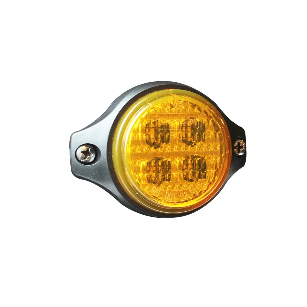 نقطة 10-30V جولة التخليص ماركر مؤشر إشارة مصابيح اضواء ليد للعلامات الجانبية لـ الشاحنات