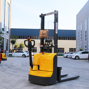 Electric Walkie <strong>Stacker</strong> 1.5ton 3m 3.5m Europe Us Standard Electric Pallet <strong>Stacker</strong> Electric <strong>Stacker</strong> Forklift with CE - Product Image 1