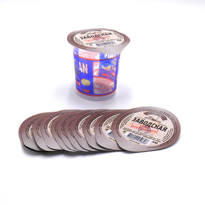 100毫升定制印刷葡萄酒运输增强葡萄酒包装pp塑料杯带箔 - Product Image 4