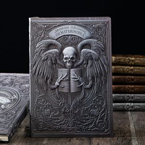 Thiên thần của cái chết máy tính xách tay mad26 cứu trợ cá nhân viết cuốn sách phong cách tối Bộ sưu tập quà tặng - Product Image 3