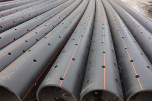 Su püskürtme için delikli HDPE plastik boru - Product Image 3