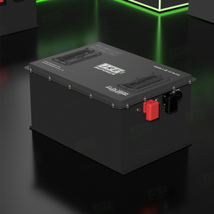 JRE E高尔夫球车电动手推车，带定制48 V 105Ah球车深循环51.2V 48伏汽车锂离子16S1P电池组