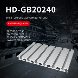 20240铝型材桌面DIY数控雕刻机工作台铝合金型材20240桌面挤压铝 - Product Image 2