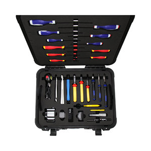Strumento di rete Kit crimpatura strumento per tagli strisce e crimpature il cavo di rete Lan cavo può rifornimento - Product Image 3