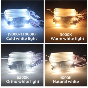 4LED บล็อกการสะท้อน SMD3030/พีซี220V โมดูลไฟแบ็คไลท์ LED โมดูลเลนส์ IP65แสงสีขาวอบอุ่น3W พลังงานโมดูล LED ต่างๆ - Product Image 5