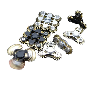 指尖金属陀螺仪和机械齿轮互锁烦躁手金属旋转器减压玩具 - Product Image 3