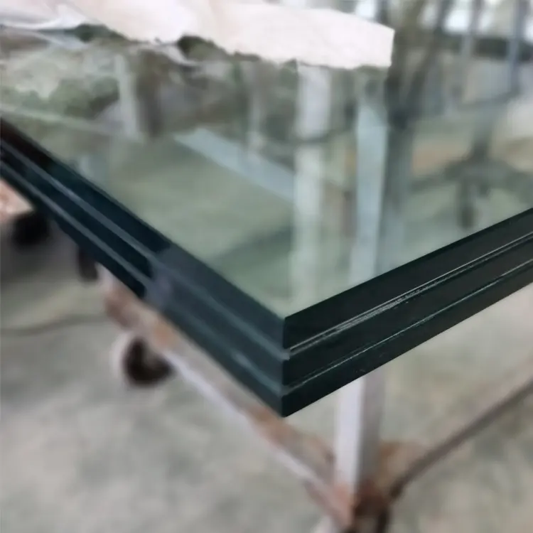 Preço de vidro laminado temperado de 12 mm 6.38 mm 8.38 mm de espessura para venda