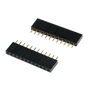 2 ~ 40P 2.54mm passo singola fila femmina presa PCB scheda Pin Header connettore striscia Pinheader 2/3/4/6/10/12/16/20/40Pin per Arduino - Product Image 5