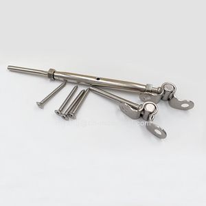 T316 thép không gỉ swage chuyển đổi turnbuckle và End tensioner phụ kiện 1/8 inch cáp lan can bộ dụng cụ phần cứng cho gỗ bài - Product Image 6