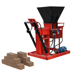 2-25 ineinandergreifende hohle Ton rote Ziegel machen Maschinen preis in Ägypten halbautomat ische hydraulische Ziegel maschinen - Product Image 1