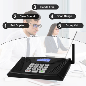 Communication <strong>System</strong> 10 Channel Wireless <strong>Intercoms</strong> Home House Business Office Room Full Duplex Function - Product Image 4