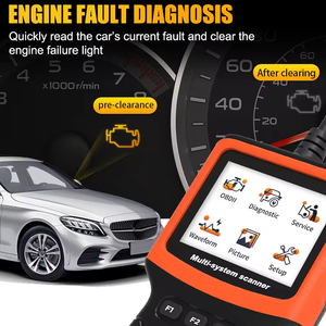 ハンドヘルド自動車OBD2診断ツール車両コードリーダーツール - Product Image 3