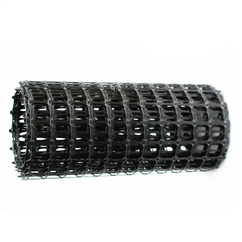 15KN 20KN 30KN 40KN 50KN Factory Price Polypropylene PP Biaxial Plastic Geogrid for Soil Stabilization