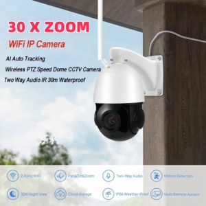 30倍变焦Ptz摄像机Xmeye 4k WIFI摄像机户外人体自动跟踪NVR云存储无线IP安全摄像机Ptz - Product Image 5