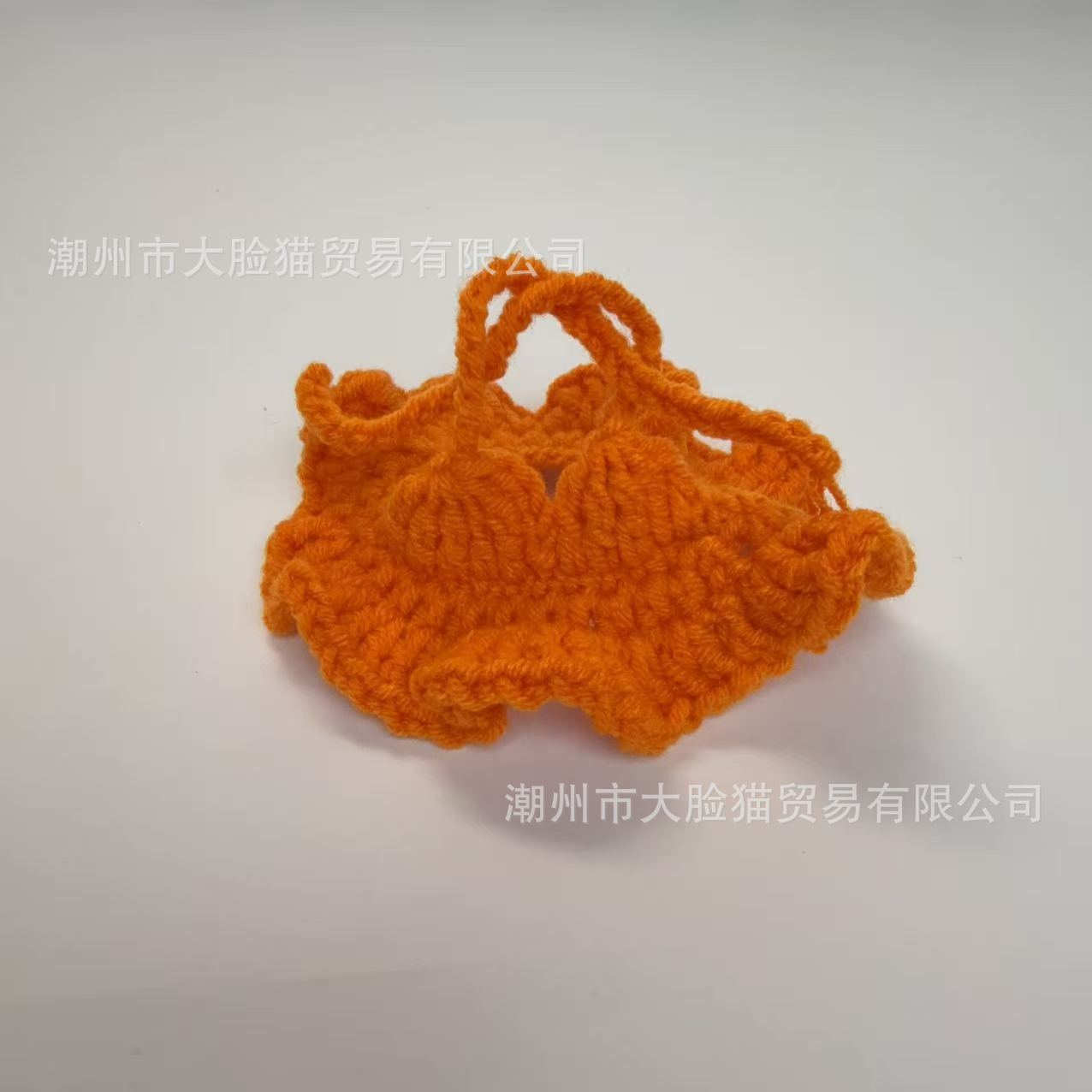 Orange bikini dress