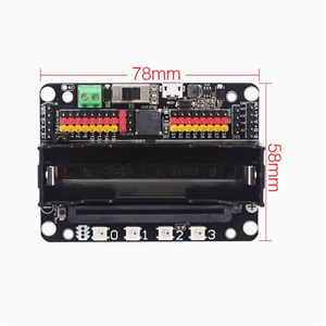Micro: scheda di estensione Bit per la programmazione Microbit Python per principianti della scuola primaria e secondaria Robotbit V2.0 - Product Image 1