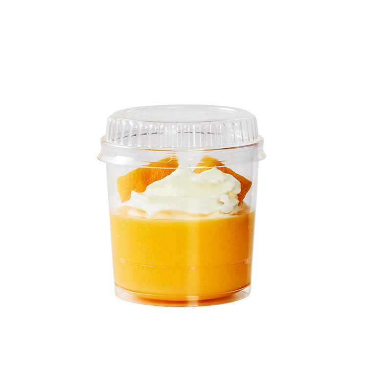 transparent cup+lid