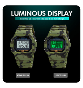 Мужские водонепроницаемые электронные наручные часы SKMEI 1628, 50 м - Product Image 6