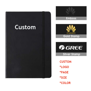 Wholesale Custom A5 <strong>Elastic</strong> Strap Pu Journal Diary <strong>Notebook</strong> <strong>Printed</strong> Brand Logo Diary Notepad Note Book PU Leather <strong>Notebook</strong> - Product Image 5
