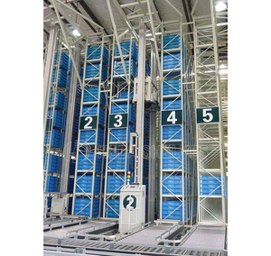 Regal ASRS Warehouse Robot Shuttle Tray System Bastidores de almacenamiento de acero de 5 capas ajustables con acabado de recubrimiento en polvo para garajes - Product Image 4