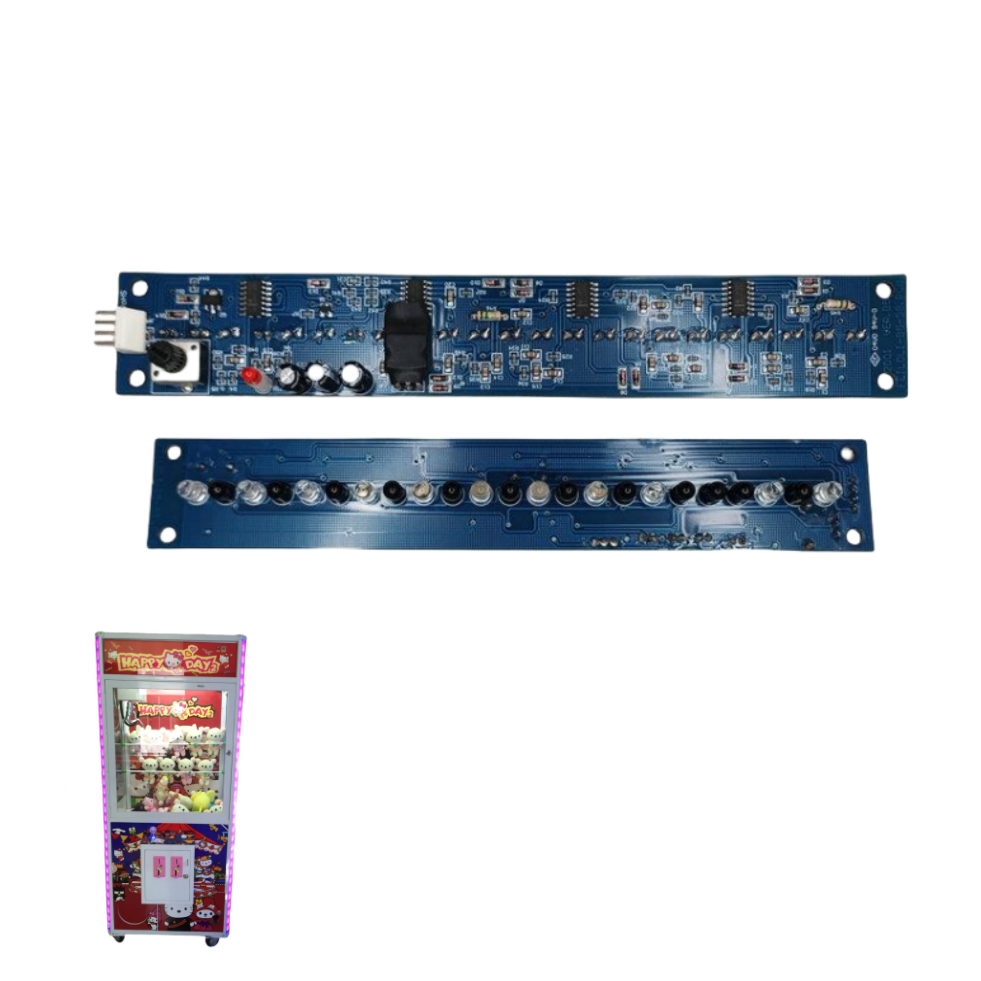 Precio de fábrica, juego de ciudad, máquina de juegos arcade, regalo de consola/máquina de captura de juguetes, sensor de caída de regalo, accesorios para ojos de luz - Product Image 1