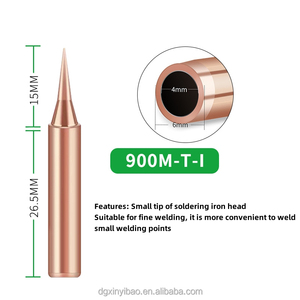 2024 yeni ürün 5 adet I + B + K + 2.4D + 3C havya saf bakır 900M havya ucu sting kolu kaynak aracı için - Product Image 6