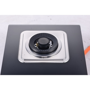 Portable Single Burner <strong>Gas</strong> Stove with Sabaf Ignition Built From Tempered Glass Aluminum Enamel Burner <strong>Cap</strong> for Cars Garages - Product Image 2