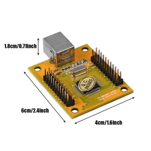 2 Players Zero Delay Arcade USB Encoder PC to Joystick MAME &amp; 5 Pin + Sanwa Type Push Buttons for <strong>Raspberry</strong> <strong>PI</strong> Retropie Project