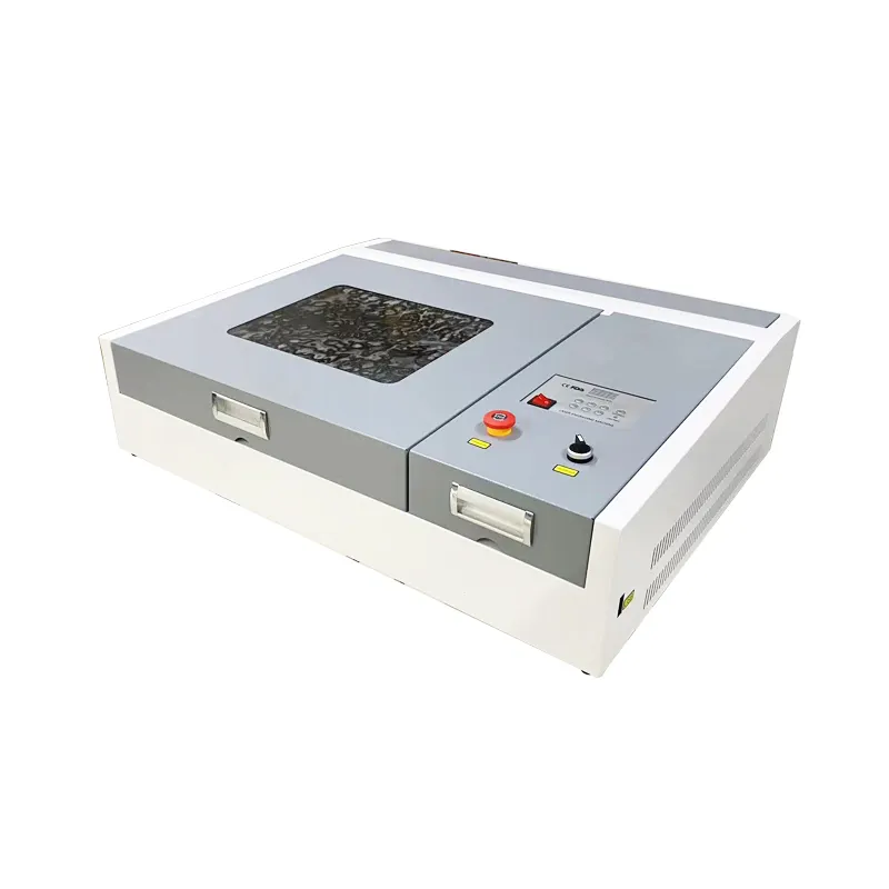 Novo modelo de máquina de gravação a laser portátil CNC, cortador a laser de mesa, co2 4040 40w 50w