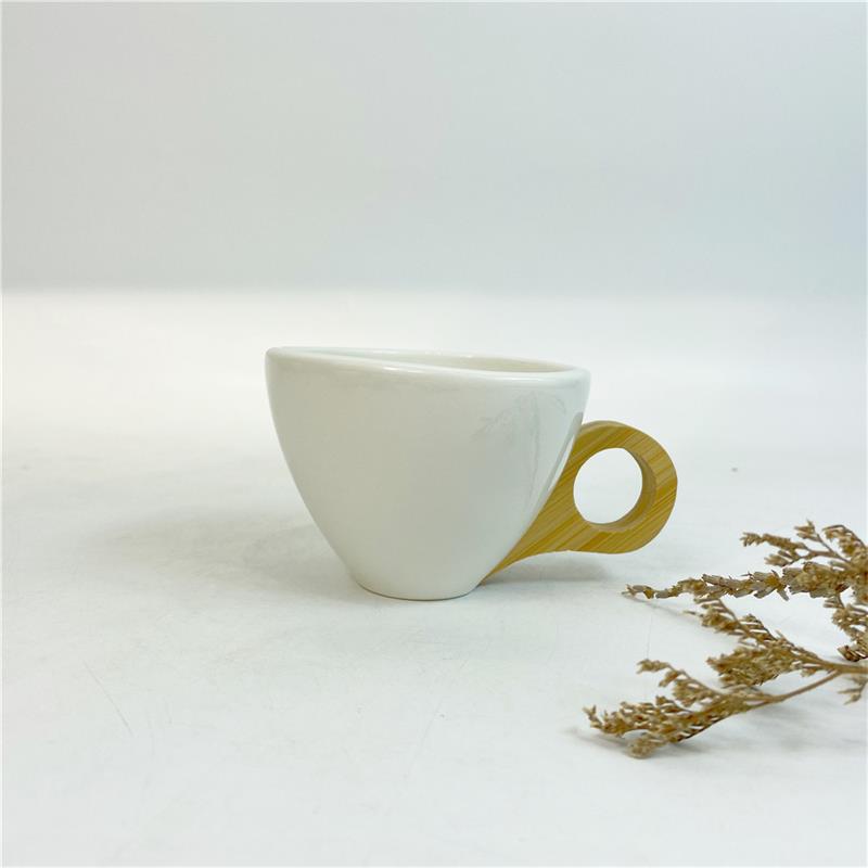 Taza individual blanca