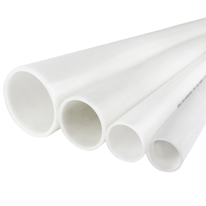 OEM fabrika doğrudan ASTM standart HDPE beyaz renk esnek elektrik boru yüksek yoğunluklu polietilen plastik tüpler - Product Image 1